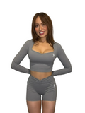 EdgeFit Sculpt Set long sleeve (Grey)