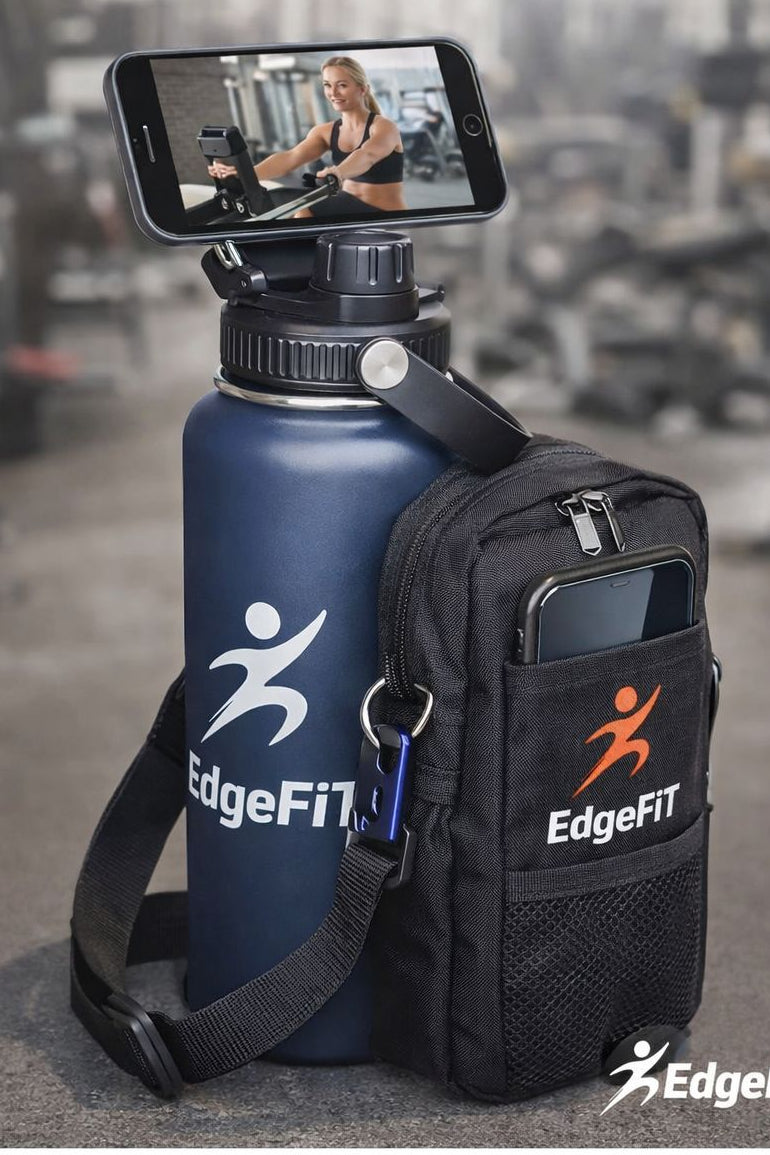EdgeFit Performance Bottle Carrier Bag (Phone + Essentials Holder